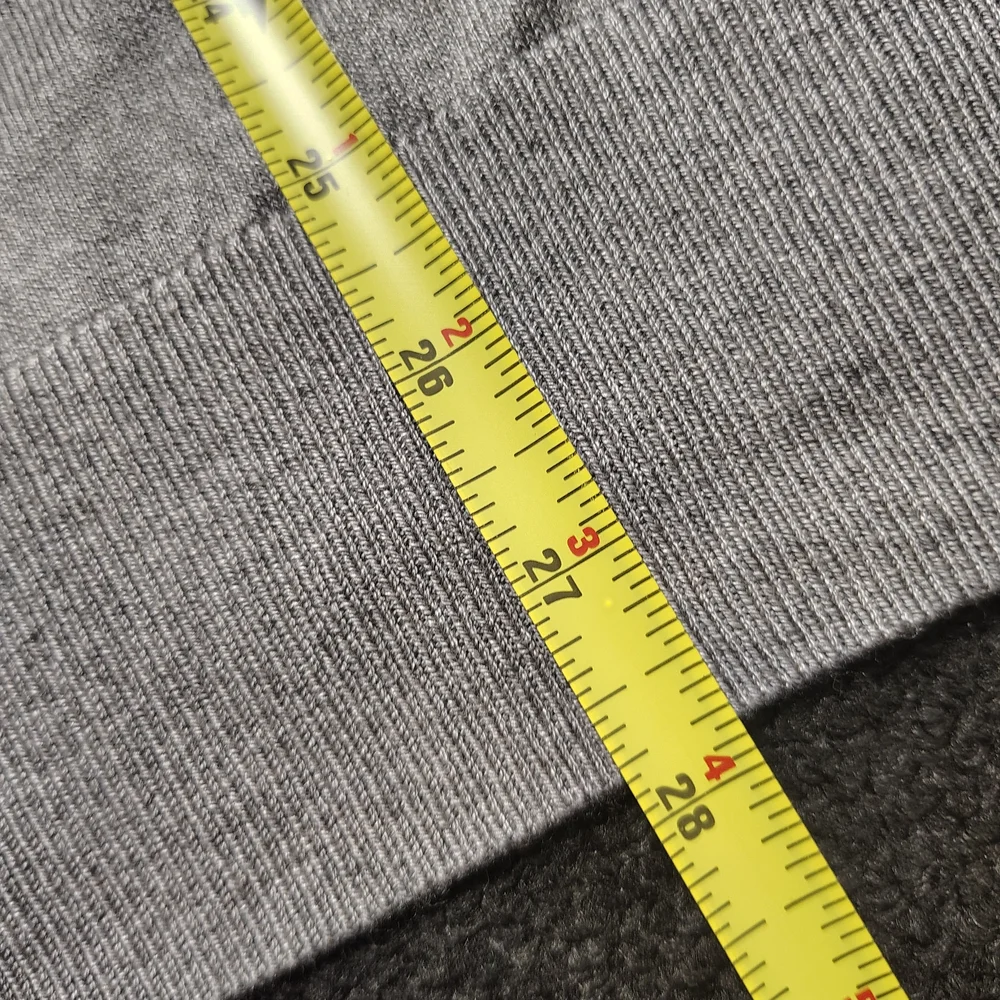 Banana Republic Gray Silk cotton cashmere Blend V Neck Sweater Men's Large